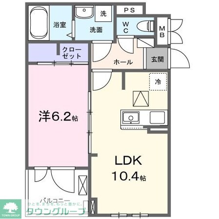 アンテムノンの物件間取画像